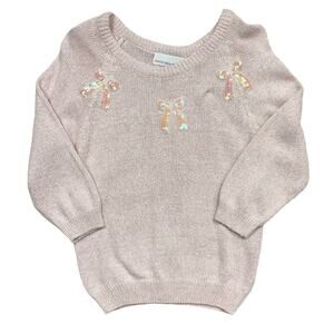 Vintage 90s Bow sweater size S